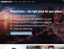 Tablet Screenshot of photocentra.com